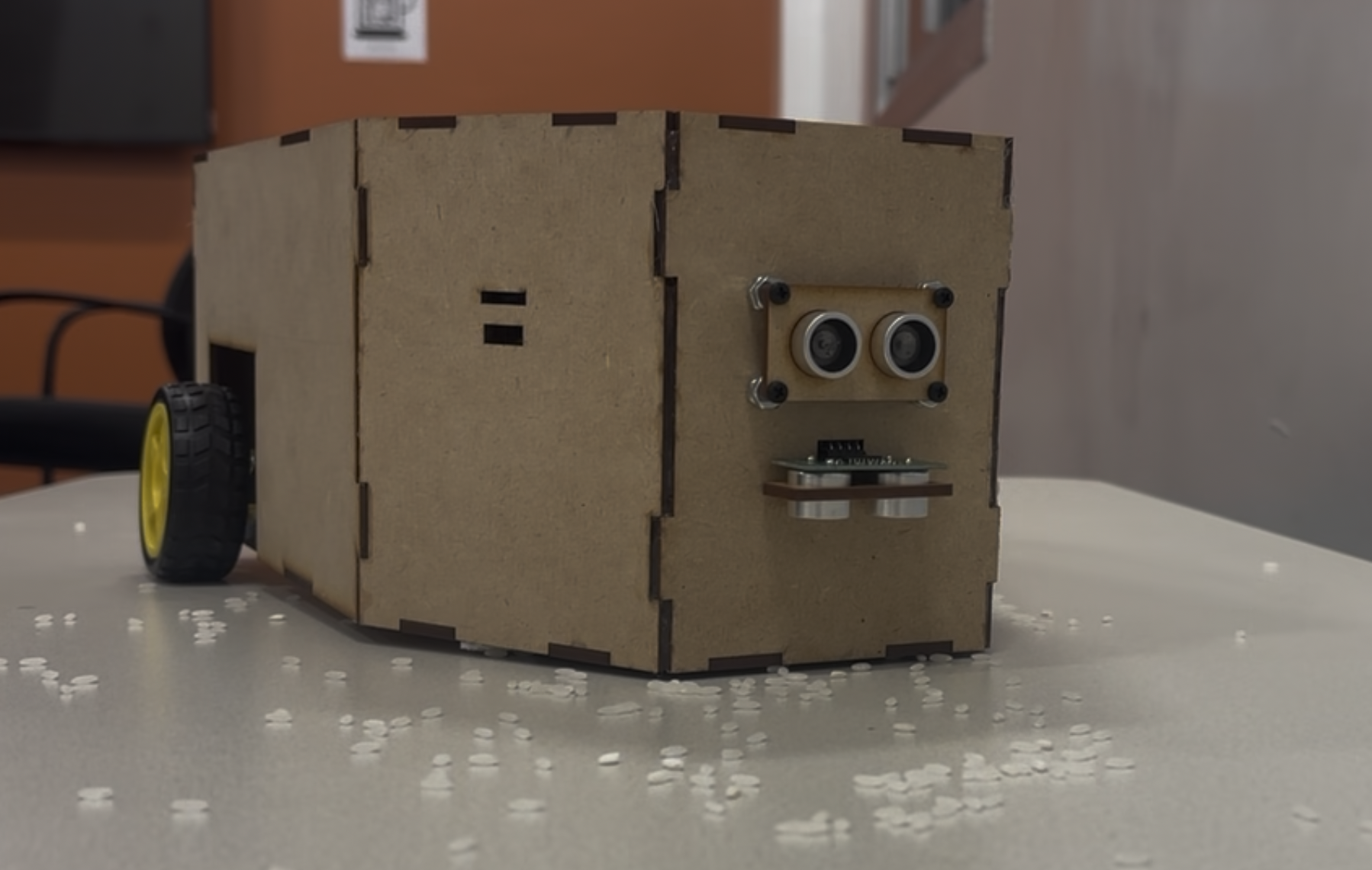 Desk Cleaning Robot